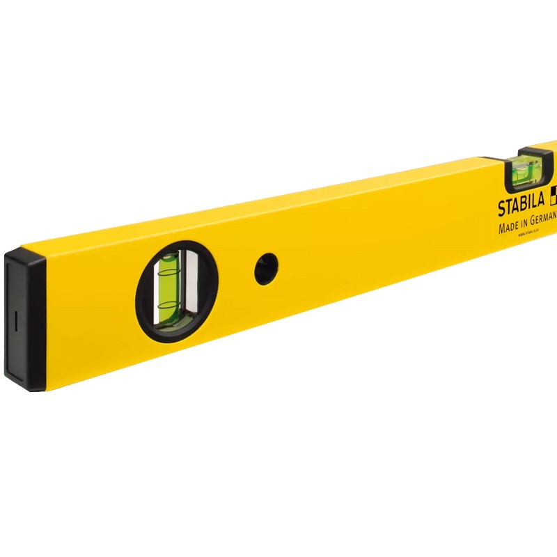 Livella a bolla Stabila Type 70 in alluminio a profilo liscio rettangolare, 40-200cm