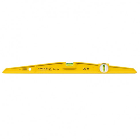 Livella a bolla Stabila Type 81 S con profilo trapezoidale in pressofusione in alluminio, 60-80cm
