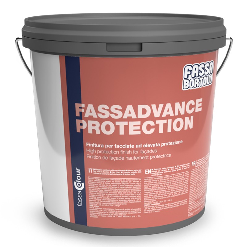 Finitura per facciate Fassa Bortolo Fassadvance Protection ad elevata protezione (Secchio 14Lt)