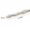 Barre elicoidali Dakota Helikon Pro in acciaio inox AISI 304 - Ø8mm x 1mt (20pz) Dakota - 1