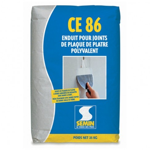 Stucco in polvere Dakota CE 86 per stuccature su cartongesso senza nastro (Sacco 5-15Kg)