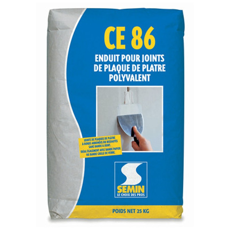Stucco in polvere Dakota CE 86 per stuccature su cartongesso senza nastro (Sacco 5-15Kg)