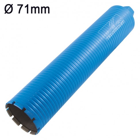 Corona diamantata Sea Technology Tre 450 per carotatura a umido attacco 1.1/4", 71mm