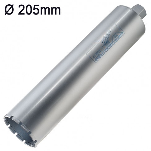 Corona diamantata a umido Sea Technology Due 450 per calcestruzzo attacco 1.1/4", 205mm