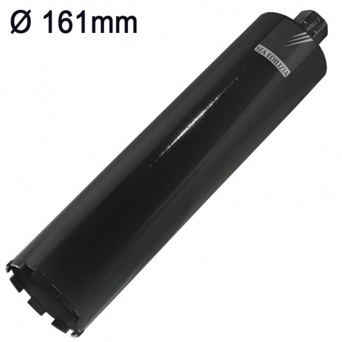 Corona diamantata a umido Sea Technology Uno 450 per cemento armato attacco 1.1/4", 161mm