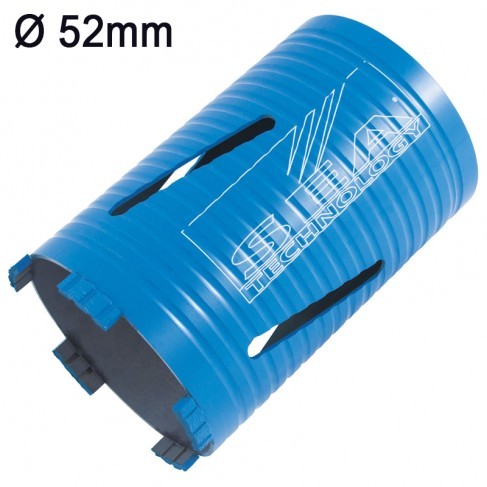 Corona diamantata a secco Sea Technology Tre 150 per cemento armato attacco M16, 52mm