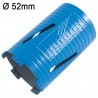 Corona diamantata a secco Sea Technology Tre 150 per cemento armato attacco M16, 52mm