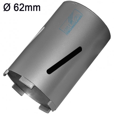 Corona diamantata a secco Sea Technology Due 150 per cemento stagionato attacco M16, 62mm