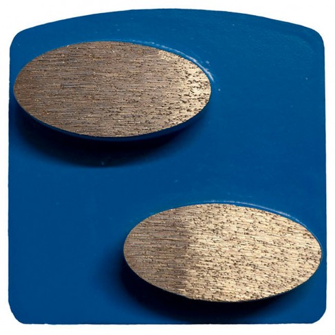 Modulo con segmento ovale Sea Technology Grinder Azzurro cemento media durezza lavorazione fine, grana 120-140