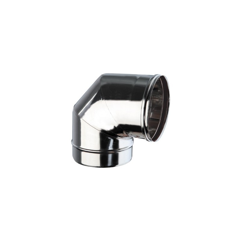 Curva 90° DN 150 AISI 316L BA SP 0