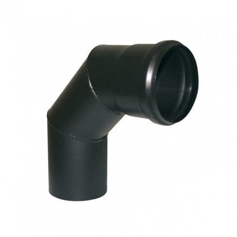 Curva 90° DN 80 AN FIRE FE nero opaco SP 1