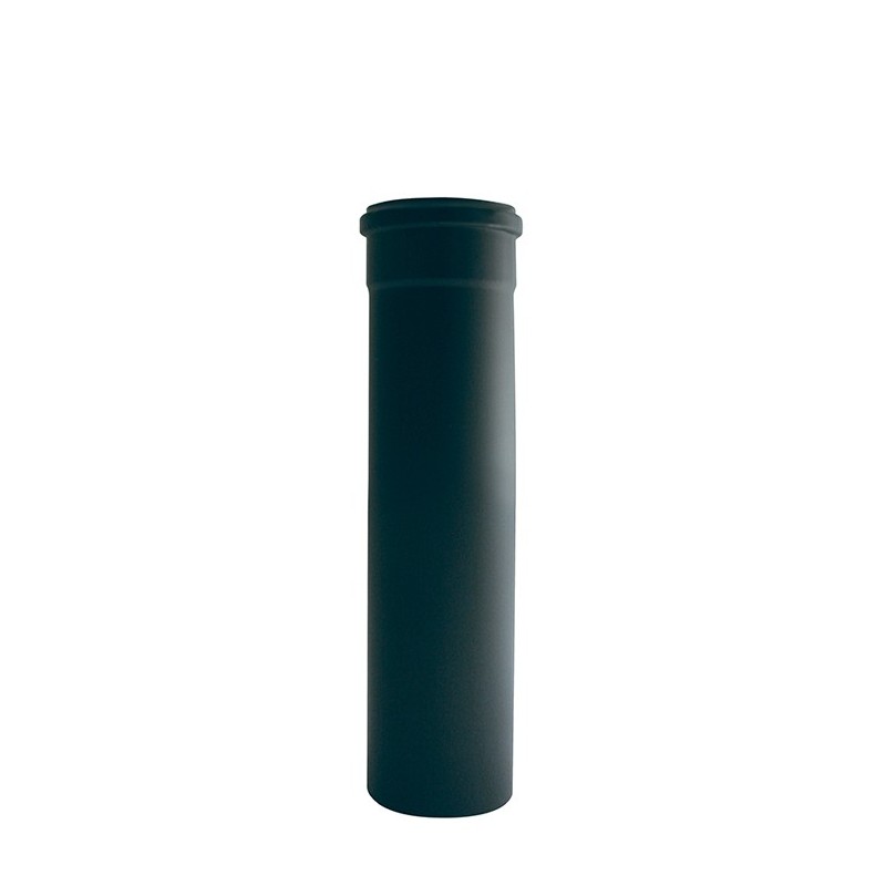 Elemento lineare 1000 mm DN 80 AN FIRE FE nero opaco - H 1000