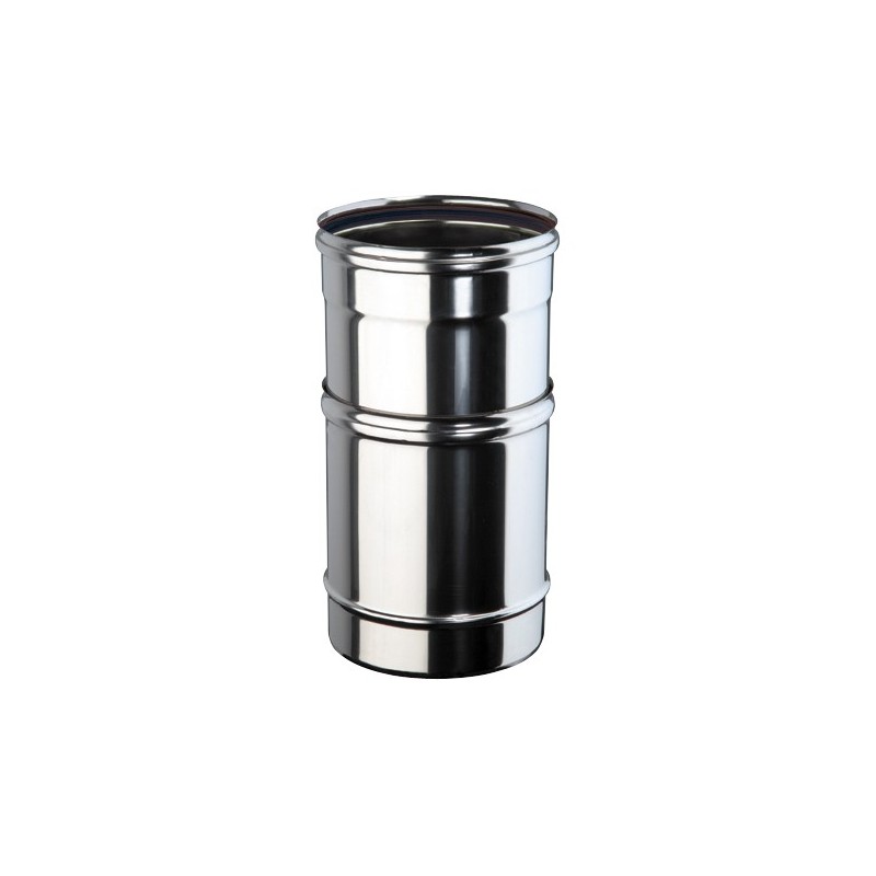 Elemento telescopico regolabile 260-390 mm DN 150 AISI 316L BA