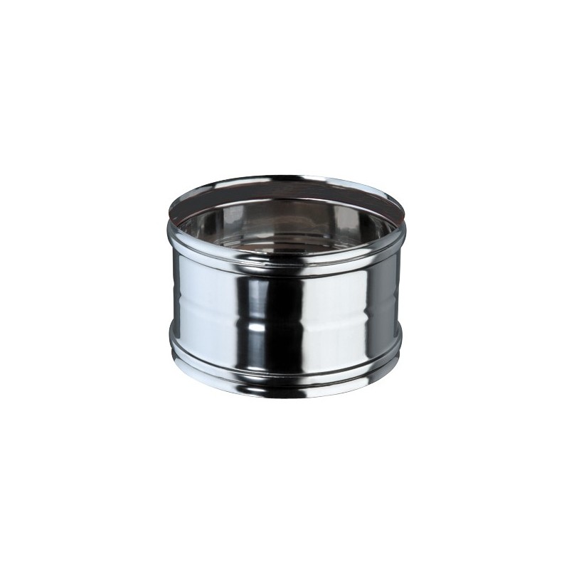 Manicotto femmina-femmina INOX DN 80 AISI 316L BA