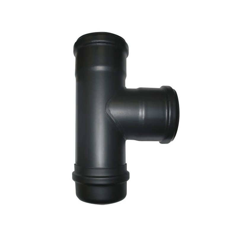 Raccordo a T 90° DN100 FFM con tappo - AN FIRE FE