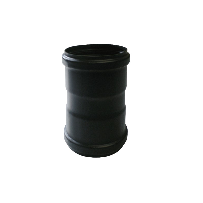 Manicotto femmina-femmina DN 150 AN FIRE FE nero opaco 2 mm An Camini - 1
