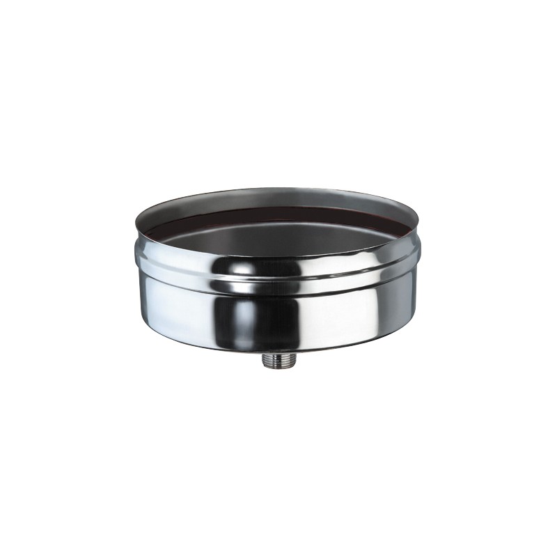 Tappo di scarico condensa DN100 AISI 316L BA con 3/4 pollici drenaggio