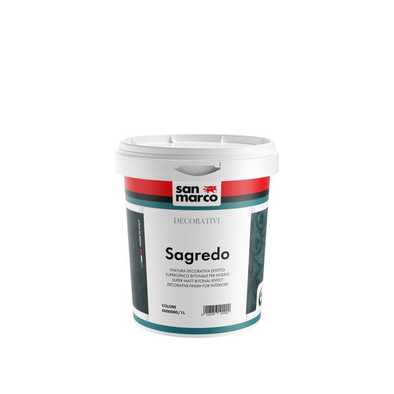 Pittura decorativa Sagredo San Marco effetto superopaco bitonale