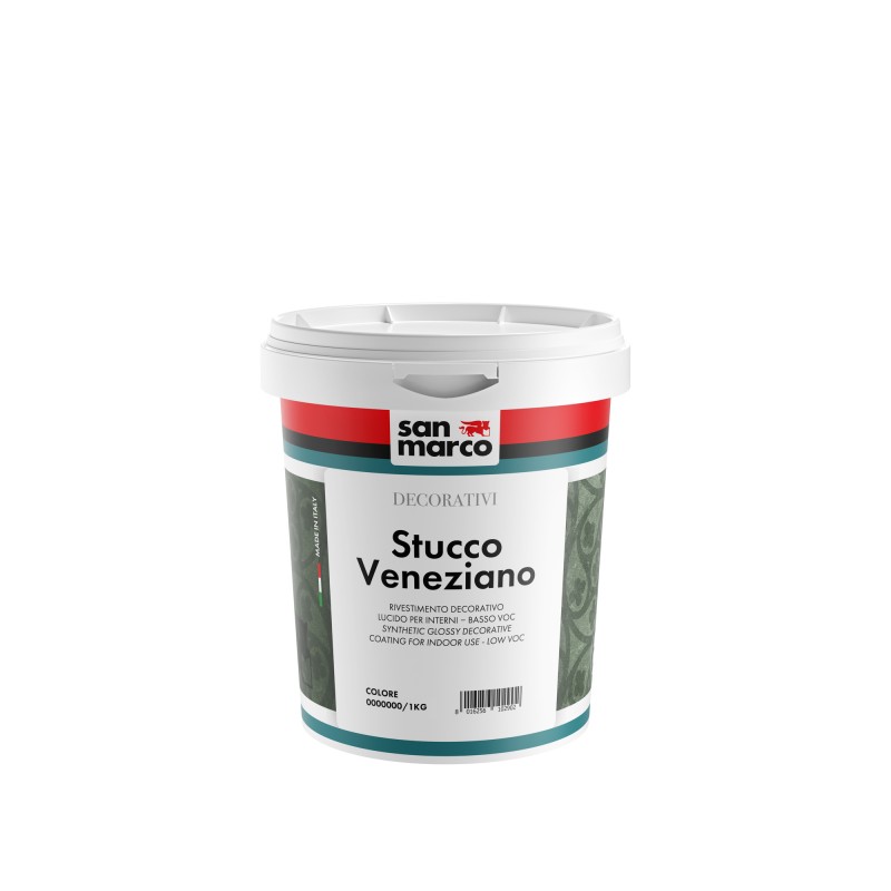Rivestimento decorativo Stucco Veneziano San Marco effetto lucido (Secchio 5-25Kg)