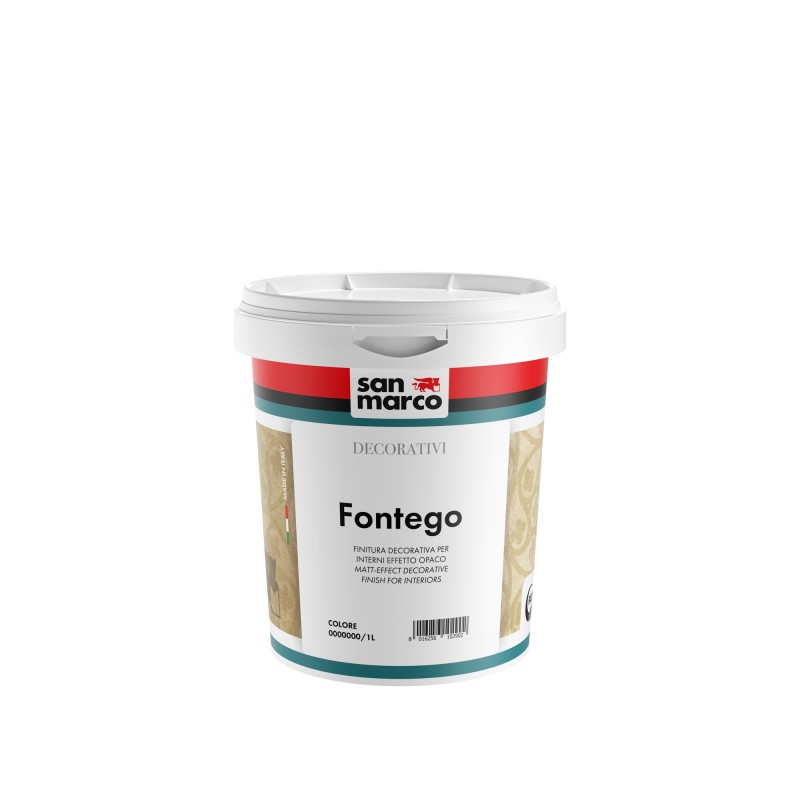 Pittura decorativa Fontego San Marco effetto opaco e vellutato