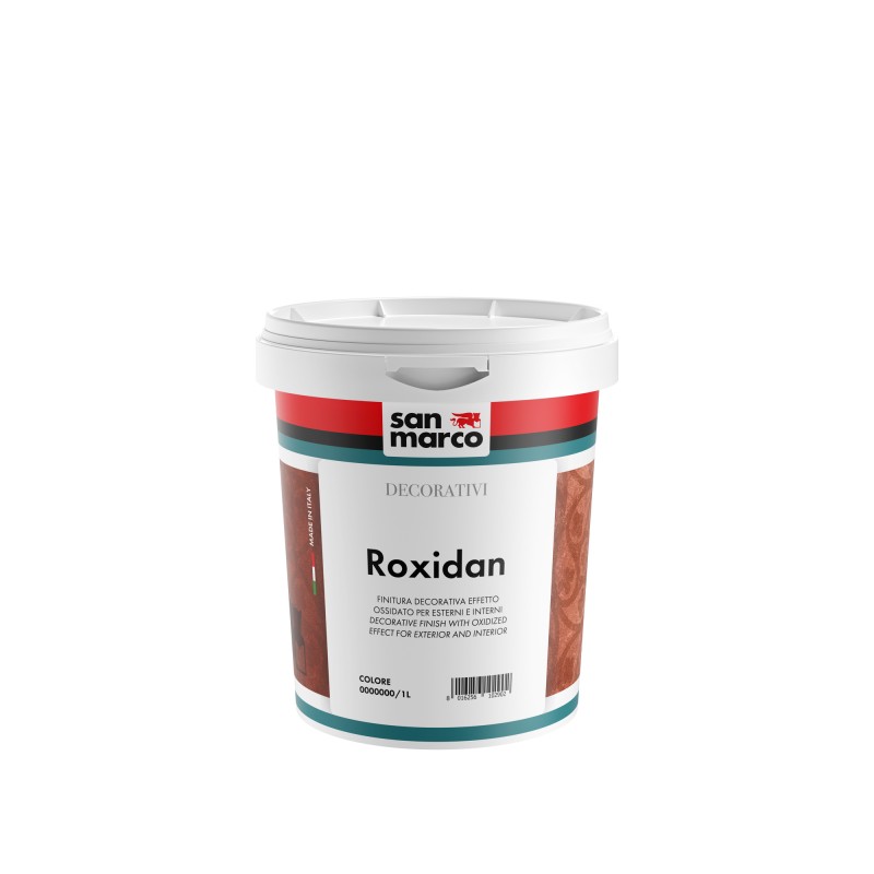 Finitura decorativa Roxidan San Marco per interni ed esterni effetto ossidato (Secchio 4Lt)