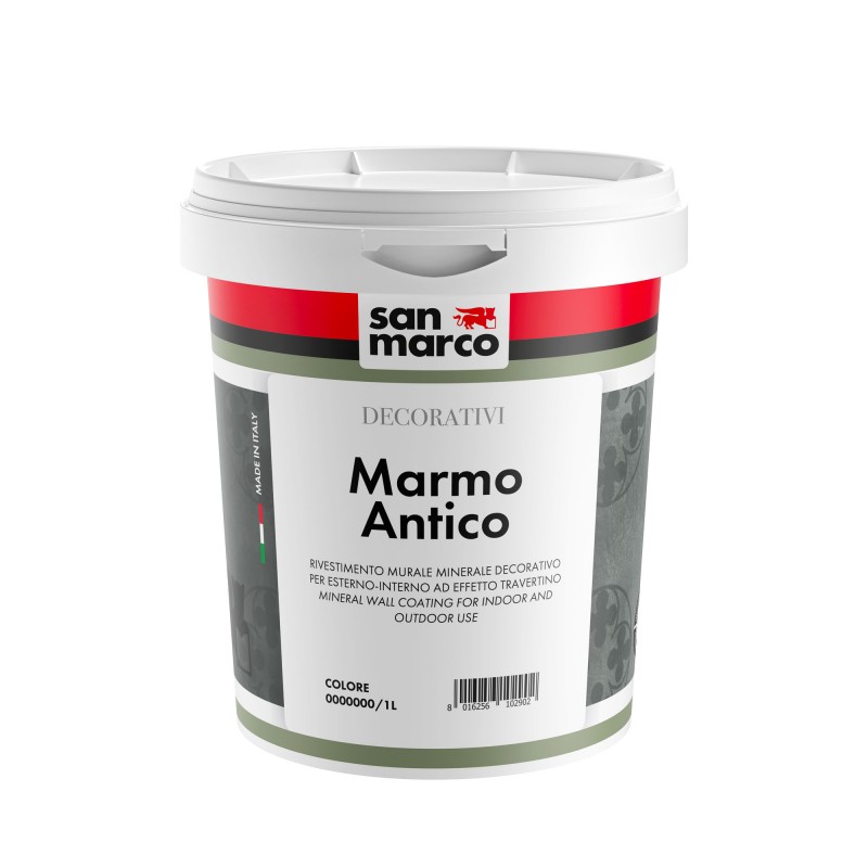 Rivestimento decorativo Marmo antico San Marco effetto travertino