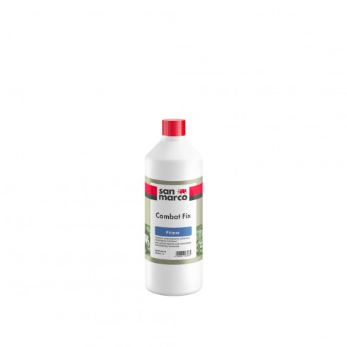 Fissativo antimuffa Combat FIX San Marco trasparente per interni ed esterni (1Lt, 5Lt o 15Lt) San Marco - 1