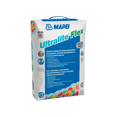 Adesivo cementizio Mapei Ultralite Flex (Sacco da 15 Kg)