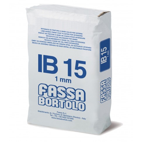 Finitura Fassa IB 15 a base di calce (Sacco da 25 Kg) Fassa Bortolo - 1