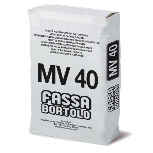 Malta Fassa MV40 per muratura Faccia a Vista (Sacco da 25 Kg) Fassa Bortolo - 1