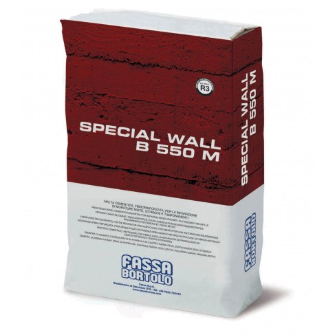 Malta cementizia Fassa Special Wall B550M monocomponente (Sacco da 25 kg) Fassa Bortolo - 1