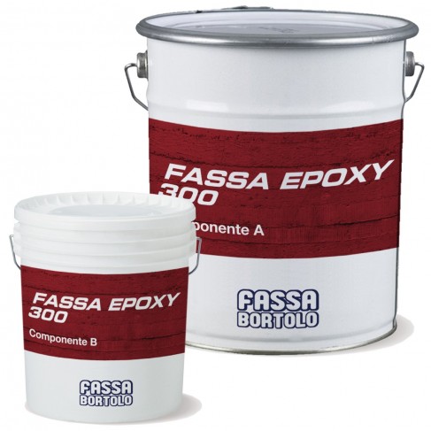 Resina epossidica Fassa Epoxy 300 (Componente A 4 Kg + Componente B 1 Kg) Fassa Bortolo - 1