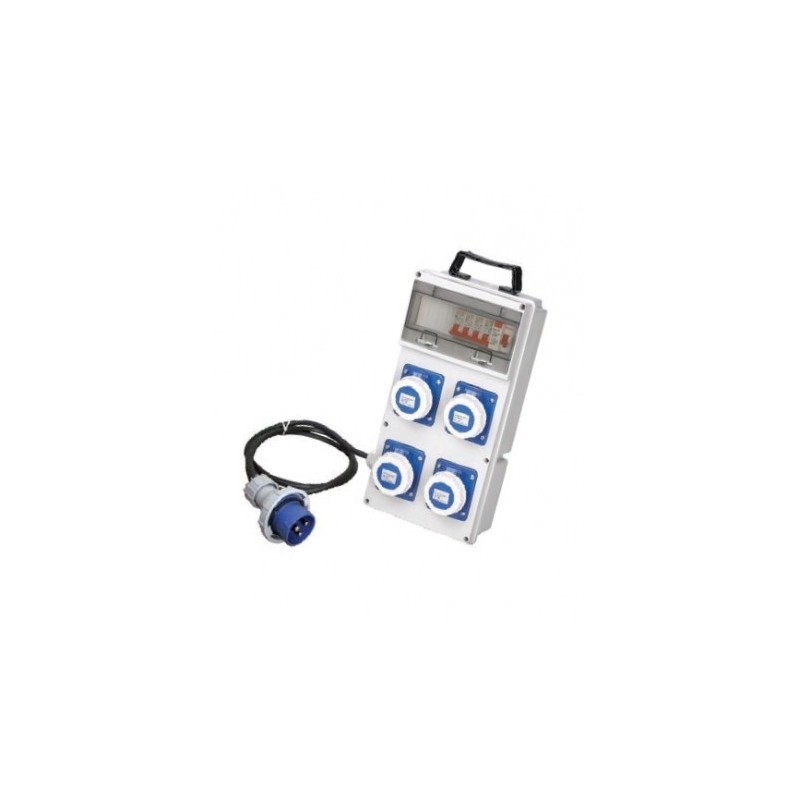 Quadro di distribuzione Baumat da cantiere a 4 prese, grado di protezione IP55 Baumat - 1