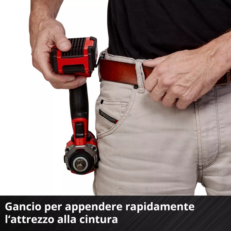 EINHELL Avvitatore ad impulsi a batteria IMPAXXO 18/230