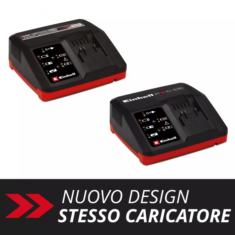 EINHELL CARICABATTERIA PXC POWER X-FASTCHARGER 4 A