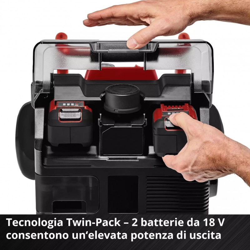 EINHELL COMPRESSORE A BATTERIA TE-AC 36/150 Li OF-Solo