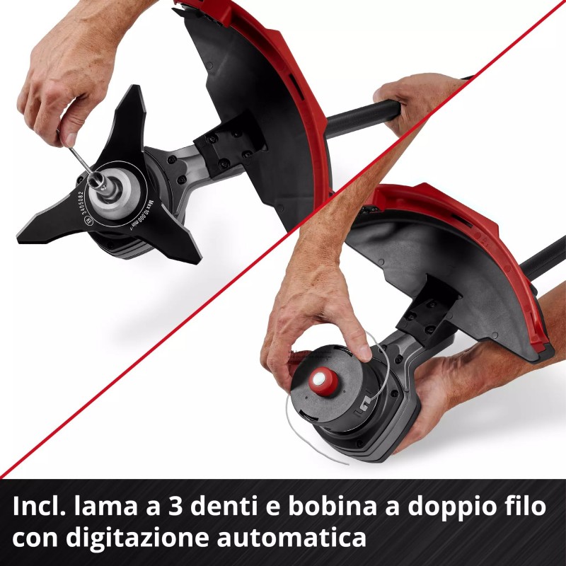 EINHELL DECESPUGLIATORE A BATTERIA GP-BC 36/430 Li P BL-Solo