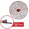 EINHELL MOTOSEGA A BATTERIA GP-LC 36/40 Li BL-Solo