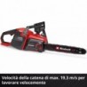 EINHELL MOTOSEGA A BATTERIA GP-LC 36/40 Li BL-Solo