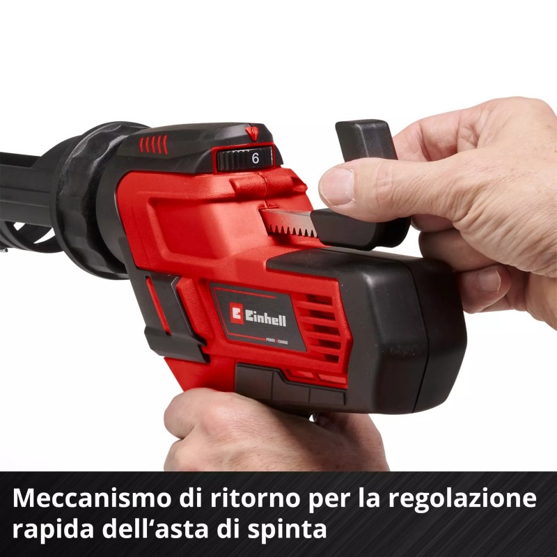 EINHELL PISTOLA PER SILICONE A CARTUCCIA A BATTERIA TE-SG 18/10 Li-Solo