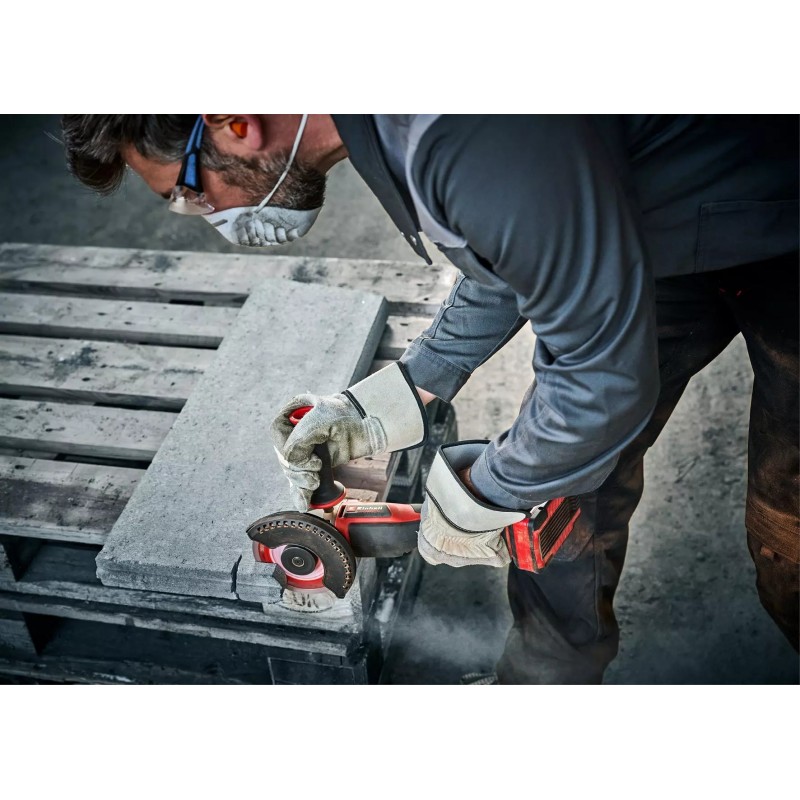 EINHELL SMERIGLIATRICE ANGOLARE A BATTERIA AXXIO 18/125 Q