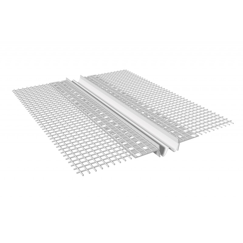 Giunto Fassa di dilatazione verticale in pvc lunghezza 2500 mm (Confezione da 1 Pz) Fassa Bortolo - 1