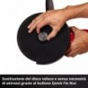 EINHELL SMERIGLIATRICE ANGOLARE A BATTERIA AXXIO 36/230 Q