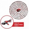 EINHELL SMERIGLIATRICE ANGOLARE A BATTERIA TP-AG 18/125 F Li BL - Solo