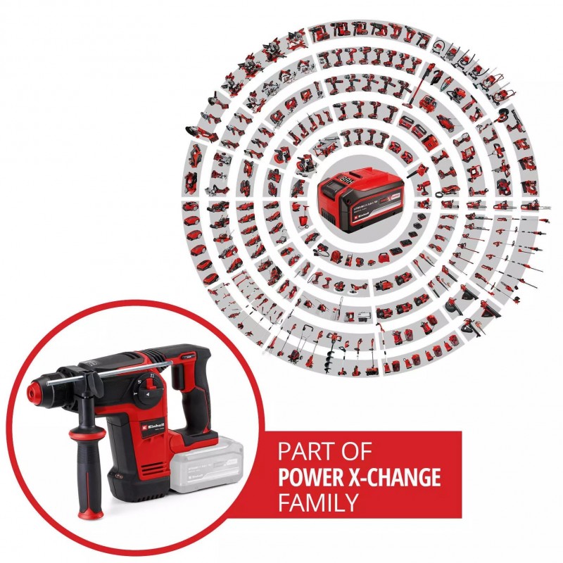 EINHELL TASSELLATORE A BATTERIA TP-HD 18/26 Li BL-Solo
