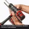 EINHELL TRAPANO AVVITATORE A PERCUSSIONE TP-CD 18/120 Li-i BL - Solo