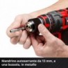 EINHELL TRAPANO AVVITATORE A PERCUSSIONE TP-CD 18/80 Li-i BL - Solo