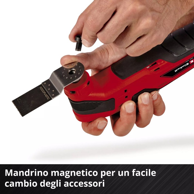 EINHELL UTENSILE MULTIFUNZIONE TC-MG 18 Li-Solo