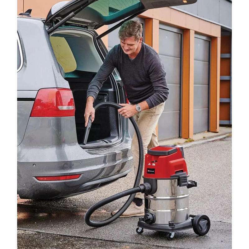 EINHELL ASPIRASOLIDI E LIQUIDI A BATTERIA TE-VC 36/25 Li S-Solo