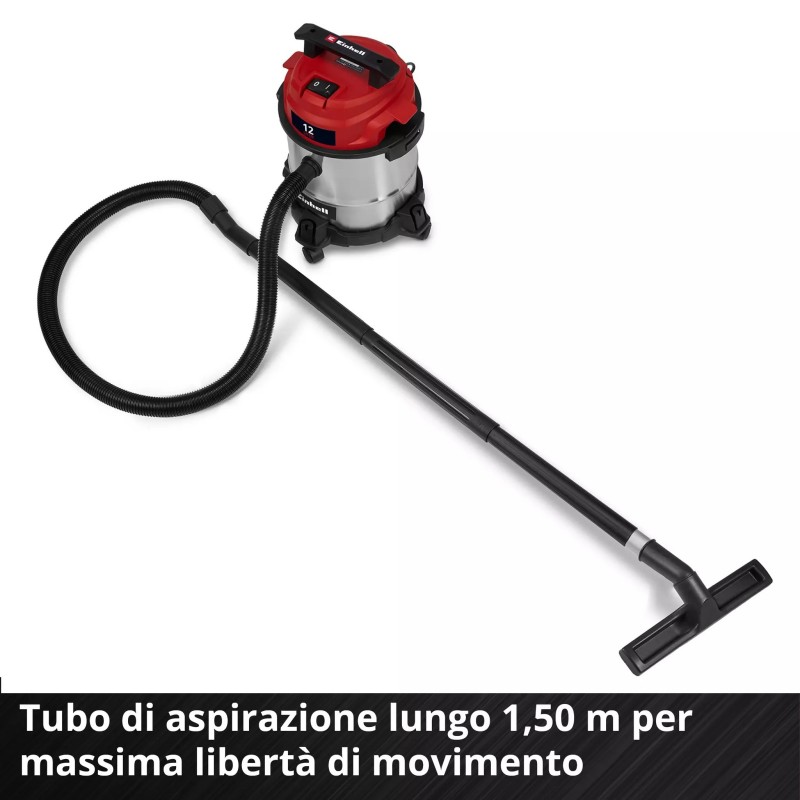 EINHELL ASPIRASOLIDI E LIQUIDI TC-VC 1240 S